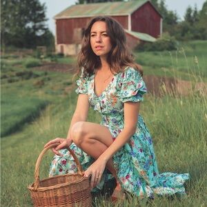 Tamga Cressida Maxi Dress in Instar